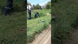 Роторная косилка Пахарь.