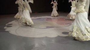 Казахский танец Камажай город Нур-Султан