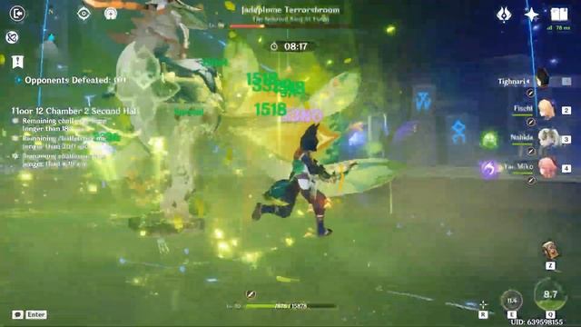 NEW 4.2 SPIRAL ABYSS! C0 Neuvillette Furina Hypercarry & C1 Tighnari Spread | Floor 12 - 9 Stars смотреть онлайн