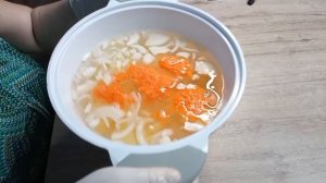Самый простой суп, какой только можно было придумать.