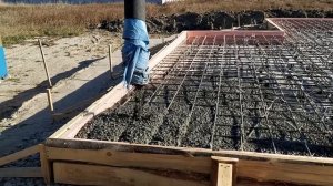 Сам Сделал Плитный фундамент своими руками! Монолитная плита 300 мм. Сделал Простейший арматурагиб