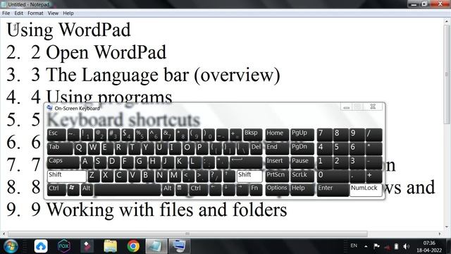 Learn, How to Move Cursor in Whole Document in Notepad || Part 7 || CCC, O LEVEL || GiGa Education смотреть онлайн