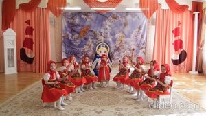 Танец "Матрешки" (старшая группа)