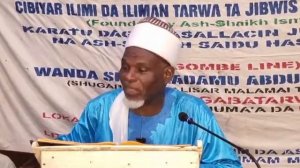 Darasi 77 Misbahus Salik Sheikh Hamza Adam (Director JIBWIS Gombe State  Directorate of Education).