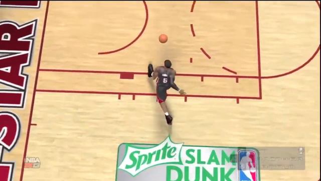 NBA 2K13 All-Star Slam Dunk Contest My Player - 360 Throws Dunks смотреть онлайн
