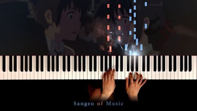 너의 이름은 (君の名は) OST : 미츠하 테마 (Theme Of Mitsuha) | 피아노 커버 Piano cover смотреть онлайн