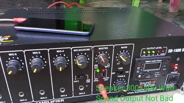 160 Watt Sound Bridge PA Amplifier Sound Check 700 Watt Speaker Loaded Unboxing Amplifier Review смотреть онлайн