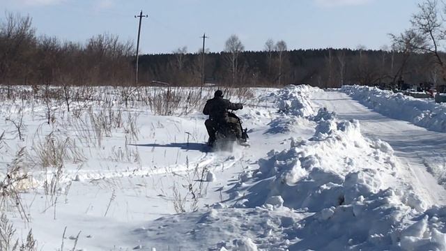 Самодельный снегоход 17лс -21 03 21 1 смотреть онлайн