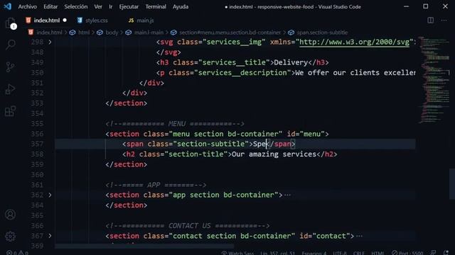 Responsive Website Design Using HTML CSS And JavaScript ? | Website Restaurant Light/Dark mode смотреть онлайн