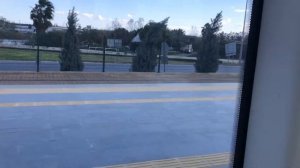 Еду из Аэропорта Анталии в центр на поезде ANTRAY