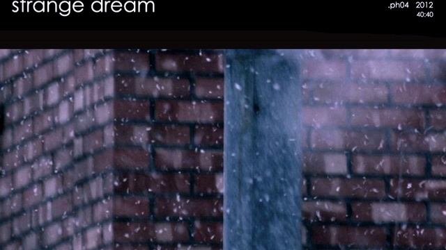 I'm Sorry - Strange Dream [.phonographiq .ph04]. смотреть онлайн