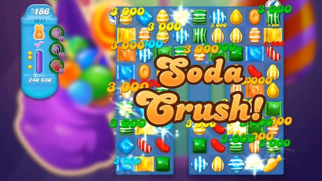 Candy Crush Soda Saga Level 1940-1843 ★★★ | All Combo | Move Indefinitely | Coloring Candy Fun смотреть онлайн