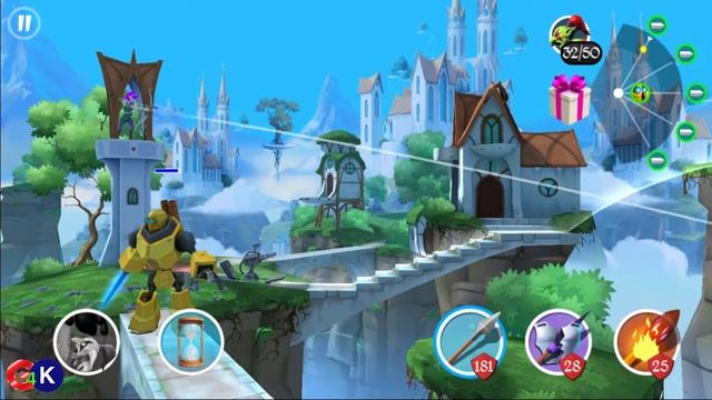 Tiny Archers Walkthrough Android IOS Game #17 смотреть онлайн