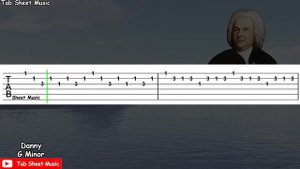 Bach - G Minor Guitar Tutorial