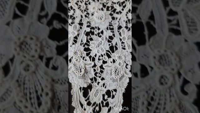 Антикварное кружево. Воротнички Франция. Ручная работа. Украшения. смотреть онлайн