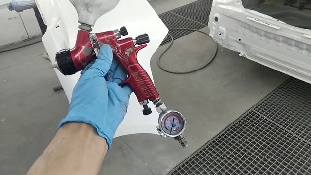 Тайета Камри 55 ремонт и покраска заднего крило и бампер смотреть онлайн