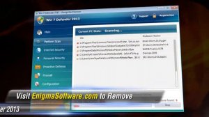 How to Remove Windows 7 Defender 2013 Fake AntiVirus