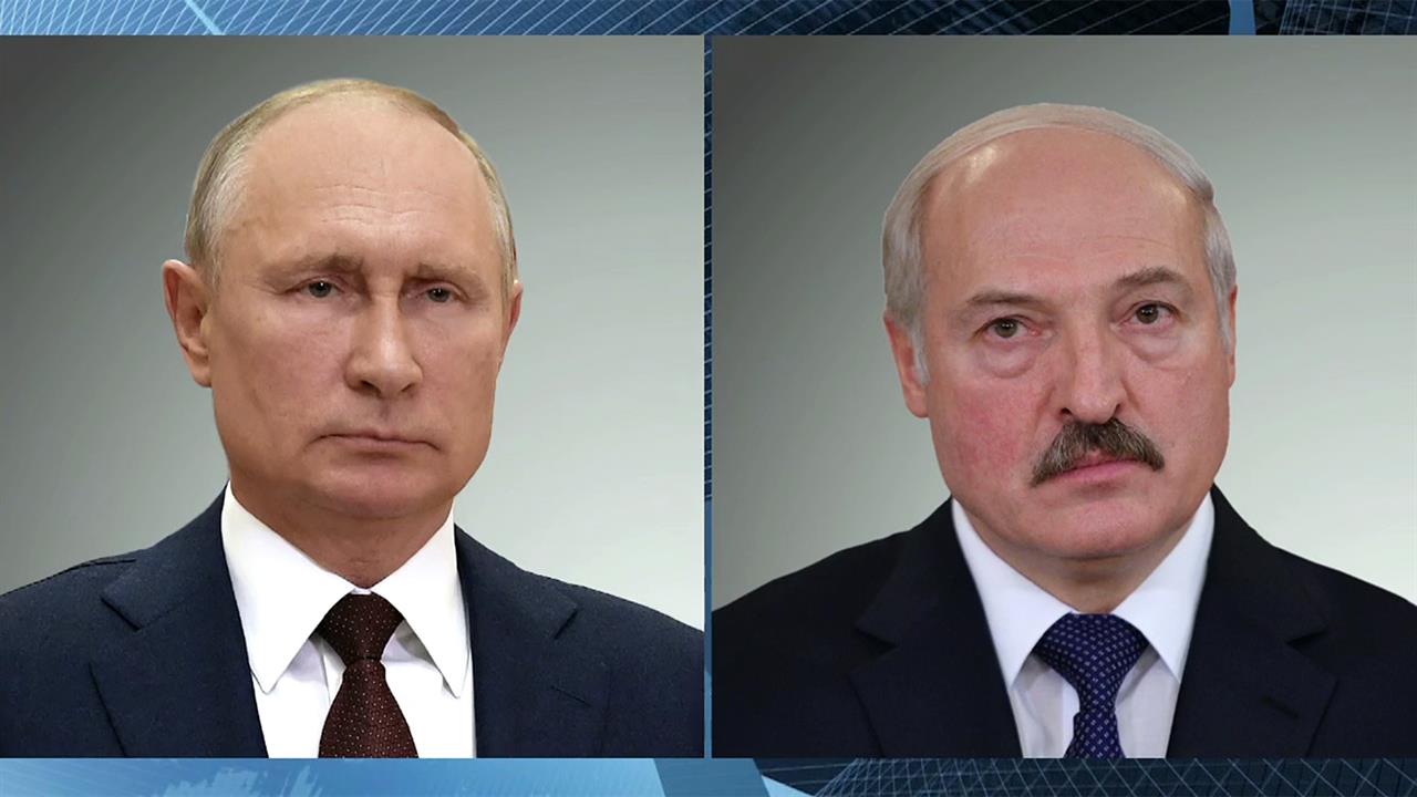 О ходе специальной военной операции по защите Донб...имир Путин проинформировал Александра Лукашенко