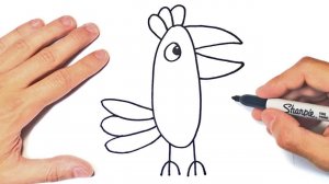 Как нарисовать попугая | How to draw a parrot