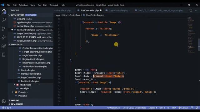 Laravel Tutorials Official In Urdu l Part 11 - How to associate users with posts смотреть онлайн
