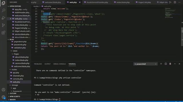 How to fix laravel ERROR|solution  for Laravel 8 error Target class Not Exist in one step