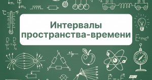 Специальная теория относительности: #7 Интервалы пространства-времени.