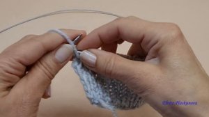 КРАСИВЫЕ РОМБЫ, УЗОР СПИЦАМИ. МК ДЛЯ НАЧИНАЮЩИХ.