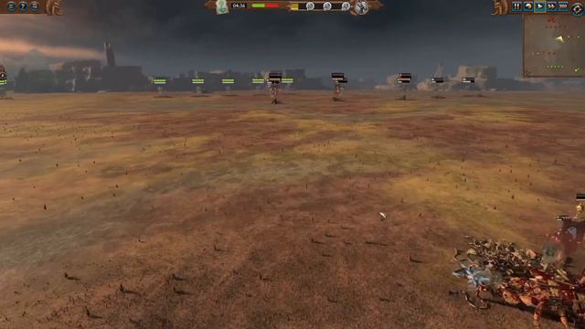 Рыцари Некрополя (алебарды) vs Гниющий Левиафан: Total War Warhammer 3. тесты юнитов v 2.4.0 смотреть онлайн