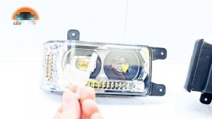 Камаз тюнинг комплект фары светодиодные