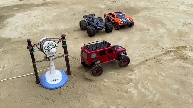 RC Cars vs Fan Tug Of War | JLB Cheetah RC Car |  Wltoys RC Cars