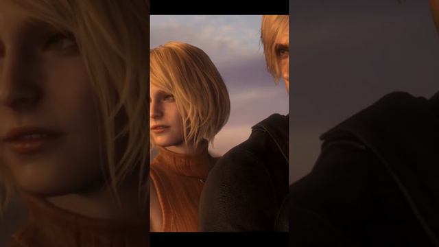 Resident Evil 4 Leon And Ashley Celebrate The End Of The Game