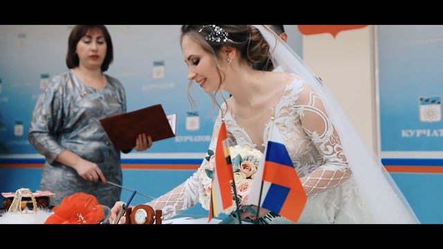 Свадьба Симона & Виктории в г. Курск - Курчатов смотреть онлайн
