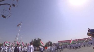 Главный парад в Хатлонской области (Курган Тюбе Бохтар) Таджикистан