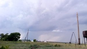 Гроза в селе Корнеевка | СКО | 25.06.2019 г.