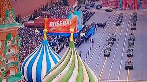 Бронеавтомобили Линза на параде Победы в Великой Отечественной Войне