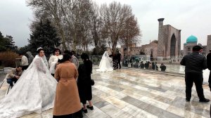 Узбекистан-2024: невесты Самарканда -- восточные красавицы #uzbekistan #узбекистан #samarkand