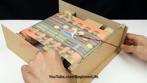 How to Make Subway Surfer Game from Cardboard with Touch Screen
