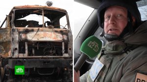 Один день на линии соприкосновения в Донбассе глазами журналистов НТВ