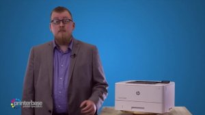 HP LaserJet Pro M402DN Mono Laser Printer Demonstration | printerbase.co.uk