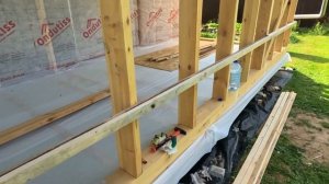 Часть # 3. Перекрёстное утепление. Имитация бруса.