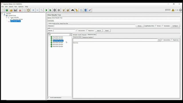JMeter Beanshell Tutorial Reading contents from File