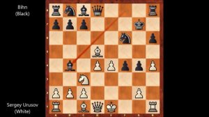 Sergey Urusov vs Bihn - Moscow (1851) #25