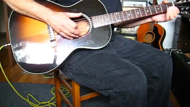 Gibson L-00 Blues King Acoustic смотреть онлайн