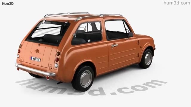 Nissan Pao 1989 3D model by Hum3D.com смотреть онлайн