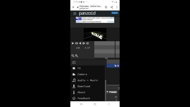 Как скачать интро с panzoid