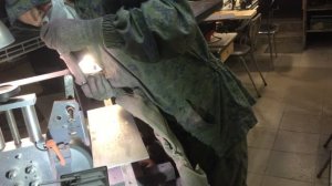 Формирование рукоятки на гриндере с оптимальной системой пылеудаления.