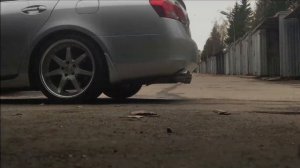 Lexus GS Borla exhaust sound