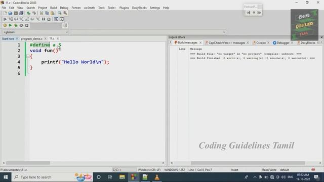 Pre-Processor in C | Preprocesor Directives in C Concept | #cprogramming