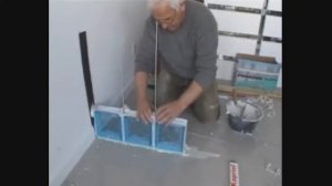 укладка стеклоблоков Seves glassblock