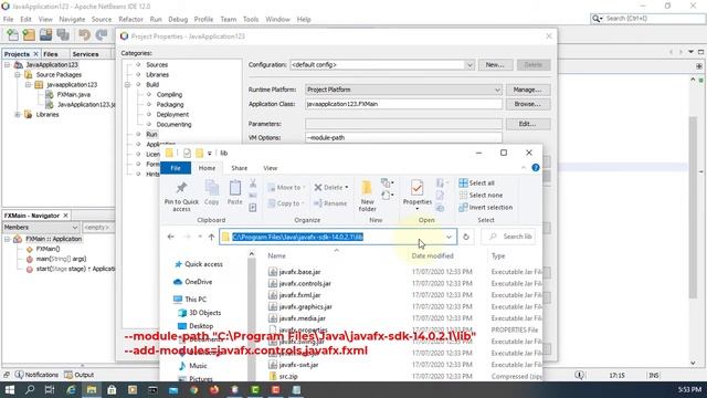 How To Solve FAQs for JavaFX 11 or higher "Error: JavaFX runtime components are missing"